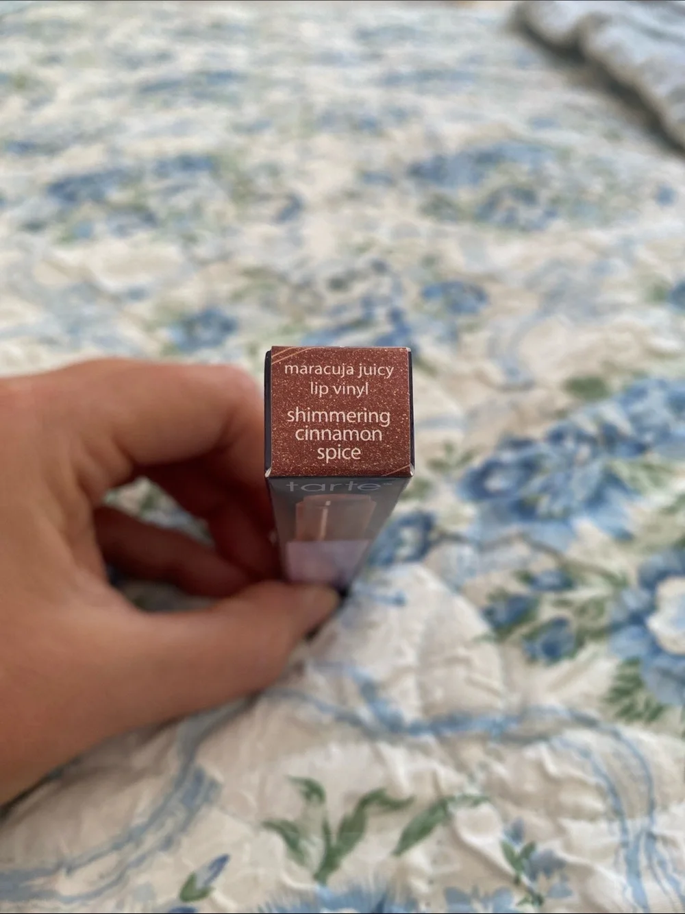 tarte Shimmering Cinnamon Spice Lip Vinyl — Warm Copper-Bronze - Picture 2 of 6
